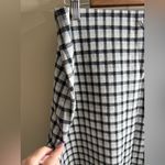 J Jill ponte skirt plaid size large Gray Photo 5