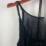 Golden by TNA Black Lyrica Crinkle Guaze Crop Tank‎ Top Photo 3