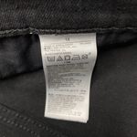 Old Navy Boyfriend Mid Rise Black Denim Jean Distressed Shorts Size 14 Women Photo 3