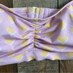 Stoney Clover Lane  Target Womens Swim Bikini Top Flutter Heart Print Size 1X Photo 5