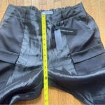 Maniere De Voir Manière de voir Black Organza Cargo Trousers Tailored Cargo size L Photo 7