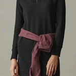 American Giant Women's Moto Dress Size M Made In USA Black Size M Photo 0