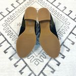 Anthropologie ALL BLACK x Black Suede with Green Camo Ankle Boots Size 5.5 Photo 10