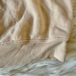 Free People Beige Cream Shania Twain Let's Go Girls Crewneck Sweatshirt Sz M Photo 11