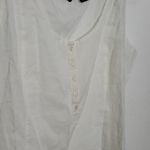 Eddie Bauer π3 for $21π White XL Lightweight Sleeveless Blouse Photo 1