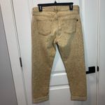 Pilcro anthropologie  DENIM jeans - Yellow/Tan, Slim Boyfriend 28 Tall Photo 5