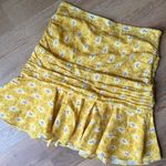 Veronica Beard  "Taras" skirt, yellow, side 6, cotton/silk blend Photo 2