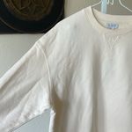 NWT Sunspel made in Portugal off white super soft oversized sweatshirt Size XS Photo 3