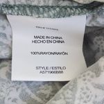 AUW Green Wide Leg Jumpsuit with Paisley Print and Cropped Pants NWT Size XL Photo 7