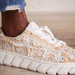 Free People Catch Me If You Can Crochet Sneakers Photo 9