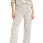 Nic+Zoe  Cream Subtle Swirl Knit Lenox Wide Leg Pants Size Small‎ Photo 1