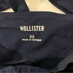 Hollister  Beaded Graphic Blue Fish Halter Top - Size XS Photo 4