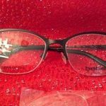 Bebe New Frames Eye Wear glasses Womens  Jet with gold bling Photo 0
