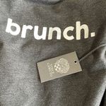 Vince Camuto COPY - NWT BRUNCH Puff Sleeve Gray Sweatshirt Top XS Photo 6