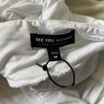 See You Monday NWT  Women's Bubble Mini Skirt Size M White Made in Mexico Photo 2