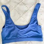 Xhilaration Bikini Top Purple Bandeau Blue Scoop Neck Bundle Set Lot Pastel Size S Photo 2