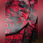 Masquerade - Strapless Red Floral Formal/Cocktail Dress w/ Tulle Skirt - NWT Photo 4