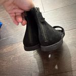 Eileen Fisher Women’s 6 Black Suede Open Toe Sandals Shoes Photo 1