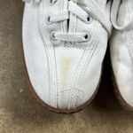 Tretorn  White and Green Nylite Classic Sneakers with gum sole
Size: 8 Photo 1