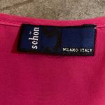 Mila Schon 100% Silk Blouse Cami Tank Pink made in Italy size 42 6 M Photo 2