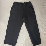 Lululemon  straight leg cropped pants, heathered black, size 8! Photo 1
