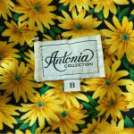 Vintage Antonia Collection Sunflower Midi Dress‎ Size 8 Belt with bow Red Photo 4