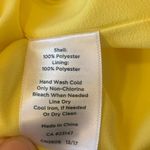 Talbots RSVP by  dress NWT size 4 yellow leaf lace eyelet cutout overlay … Photo 7