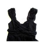 Free People NWT Belladonna in Black Printed Chiffon Boho Maxi Dress 2 $400 Photo 6