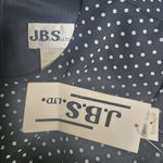 Vintage NWT J.B.S. Ltd Black & White Polka Dot Dress (6) Black Photo 5
