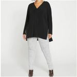 Universal Standard  Clean Column Tunic Black Size Medium Plus‎ Size 2X 18-20 Top Photo 9