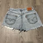 Levi's Vintage Women’s 550 Levi’s Cutoff Denim Shorts W33 Summer Basic Comfy Cute Light Photo 6