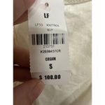 Emma & Sam  Cropped White Side Cutout Tank Top Size Small NWT Beach Summer Photo 2