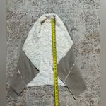 Altar'd State  Suede Faux Fur Vest brown white open front size Medium Photo 6