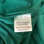 Princess Polly  Green Ruched Sleeveless Keyhole Halter Tie Mini Bodycon Dress 8 Photo 3