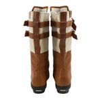 Sorel  Hoonah Women Tan Leather Knee Boots 10.5 Thinsulate NL1524-257 Warm Lining Photo 1