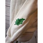 Hanes Ugly Christmas Sweater Medium Painted Cats Cat Lady Pullover Sweatshirt Vintage Photo 4