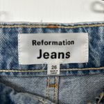 Reformation Dyani Denim Midi Skirt Size 26 Photo 3