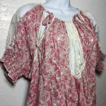 Urban Outfitters NWT  floral top pink rose size M Photo 1