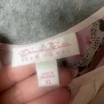 Oscar de la Renta pink label‎ floral satin nightgown dress pink Size XL Photo 4