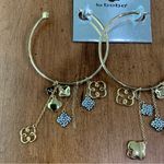 Bebe Heidi Klum for  Hoop Dangling Charm Earrings Photo 1