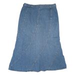 Faded Glory Vintage 90s  Denim Maxi Skirt Photo 2