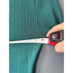 DKNY  Women's Ribbed Knit Sweater Dress Green Medium Photo 4