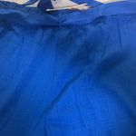 Ruby Rd . NWT Paradise Palms blue bird linen blend capri woman plus size 3X Photo 7