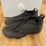 Nike air vapormax black lace up shoes sneakers women’s 8.5 = men’s 7 Photo 7