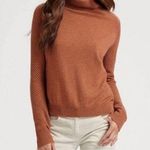 Theory Adalbert Loryelle Burned Orange 100% Wool Knit Top Photo 0