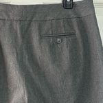Talbots  Gray Cropped Dress Pants Slacks Mid Rise Stretch Unlined Career 14 Photo 3