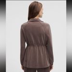 Lululemon NWT SoftStream Cinch Waist Full Zip Expresso Photo 2