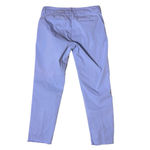 Frank & Eileen  Wicklow Pants Italian Chino Cropped Cotton Twill Periwinkle 4 Photo 2