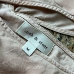 Cloth & Stone Pink Tie-Dye Romper Size M | Button Front Soft Wash One Piece Photo 8