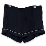 Nordstrom Lounge Shorts Stretchable Pull-On Lightweight Black Women's US L NWOT Photo 1